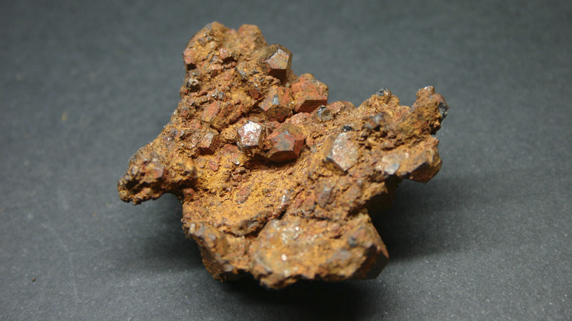 Goethite and limonite sample